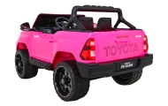 Elektromobilis Toyota Hilux 4x4, Pink-Elektromobiliai vaikams, Visureigiai-e-vaikas