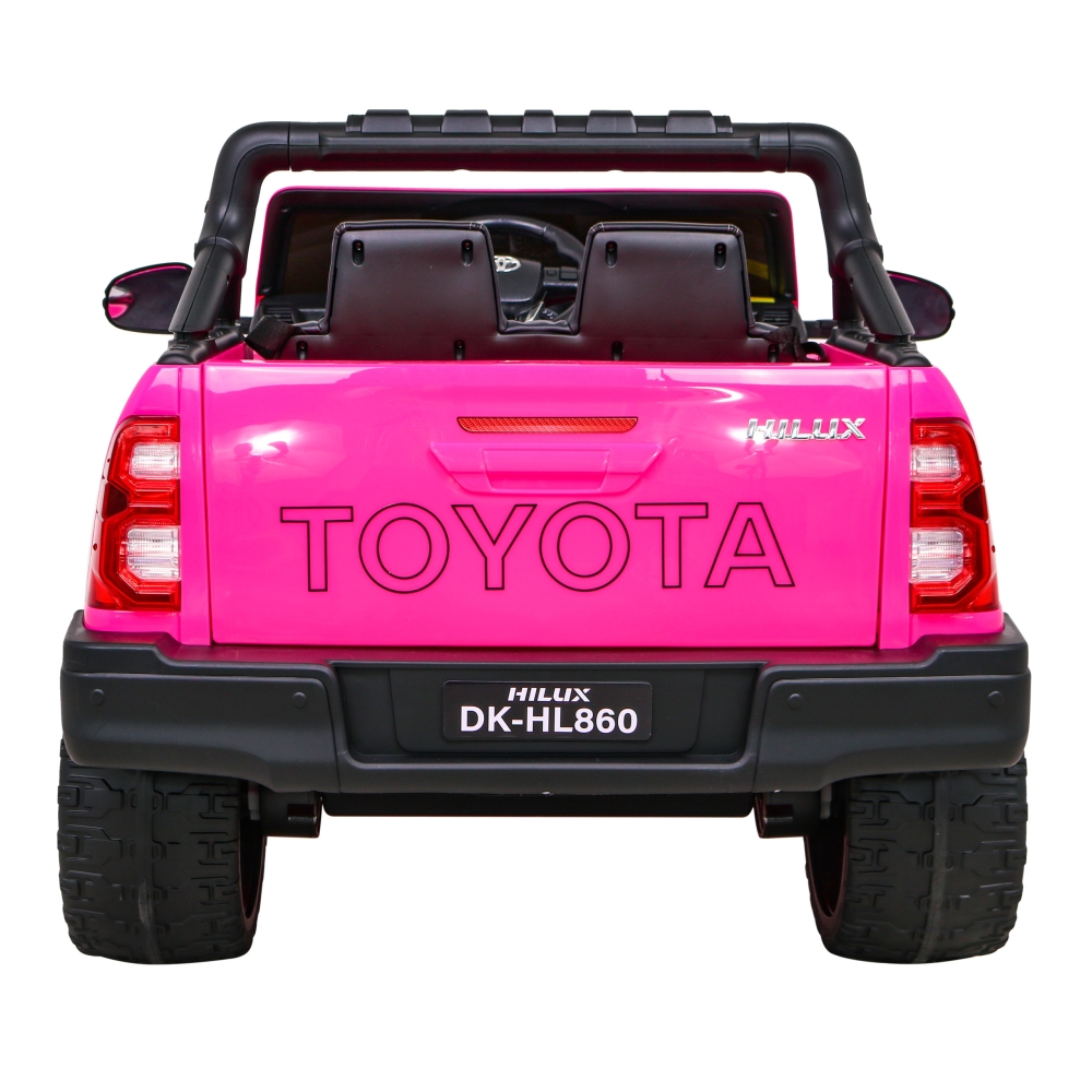 Elektromobilis Toyota Hilux 4x4, Pink-Elektromobiliai vaikams, Visureigiai-e-vaikas