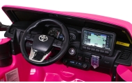 Elektromobilis Toyota Hilux 4x4, Pink-Elektromobiliai vaikams, Visureigiai-e-vaikas