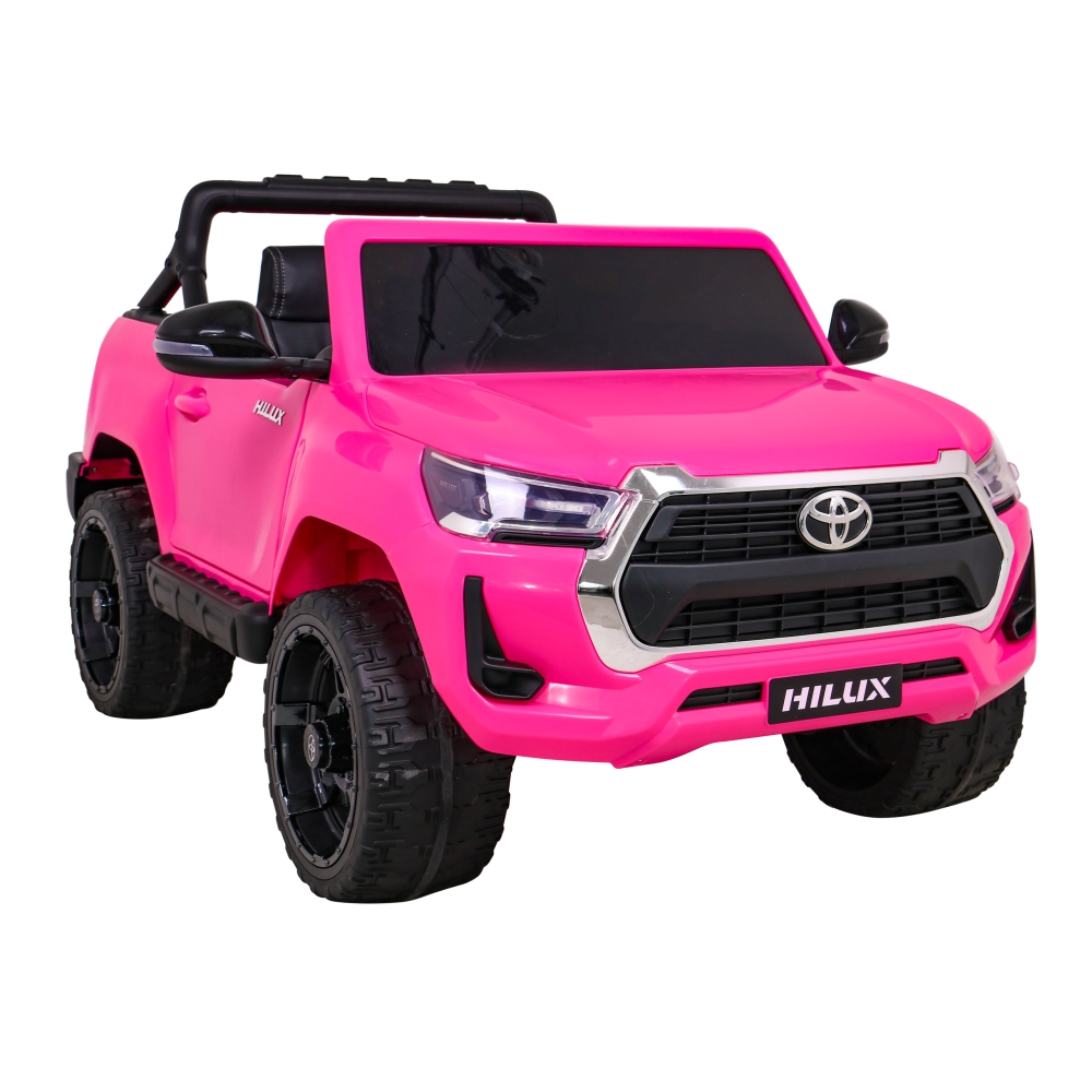 Elektromobilis Toyota Hilux 4x4, Pink-Elektromobiliai vaikams, Visureigiai-e-vaikas