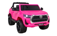 Elektromobilis Toyota Hilux 4x4, Pink-Elektromobiliai vaikams, Visureigiai-e-vaikas