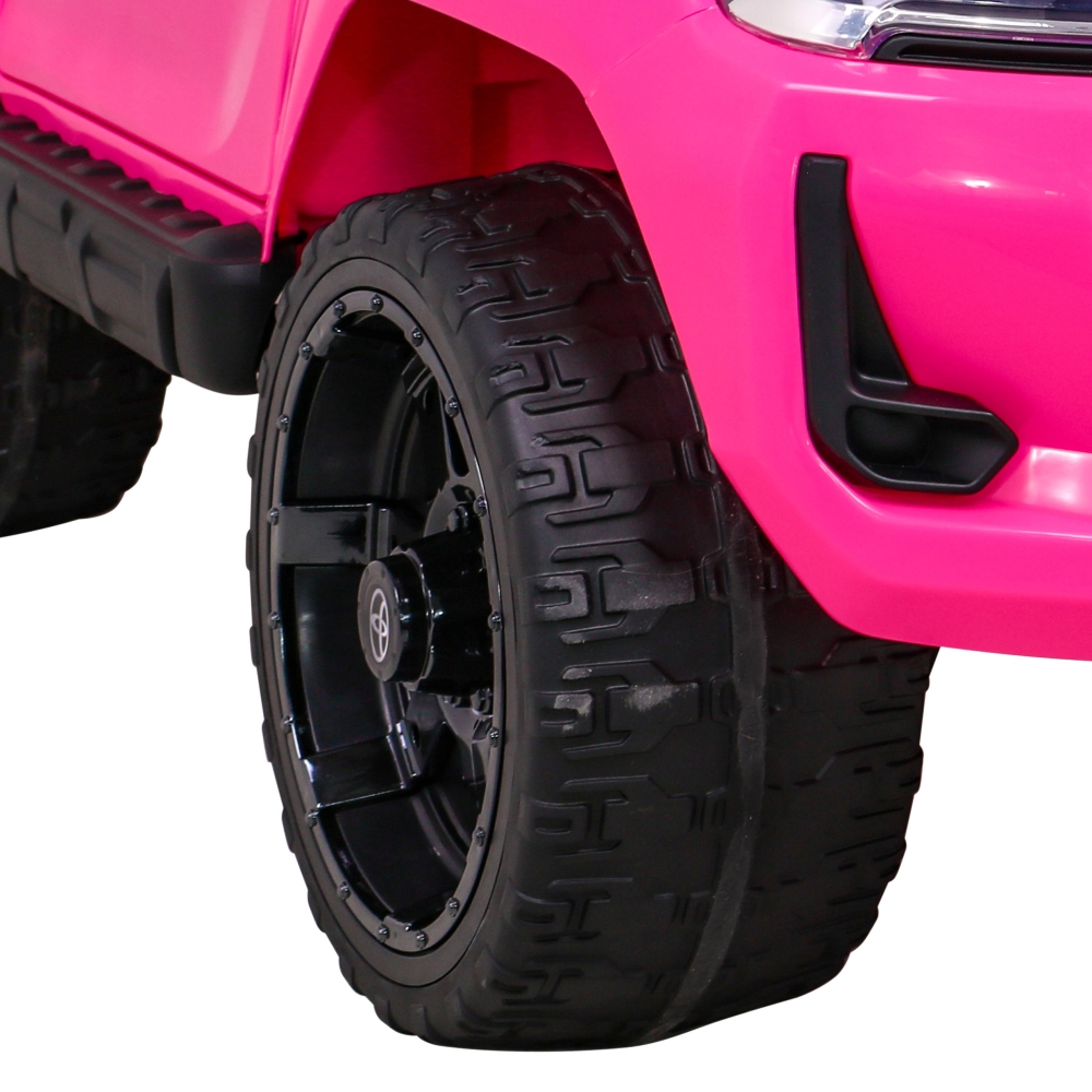 Elektromobilis Toyota Hilux 4x4, Pink-Elektromobiliai vaikams, Visureigiai-e-vaikas