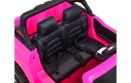 Toyota Hilux na akumulator dla dzieci Różowy + Napęd 4x4 + Pilot + 2 bagażniki + Radio MP3 + LED