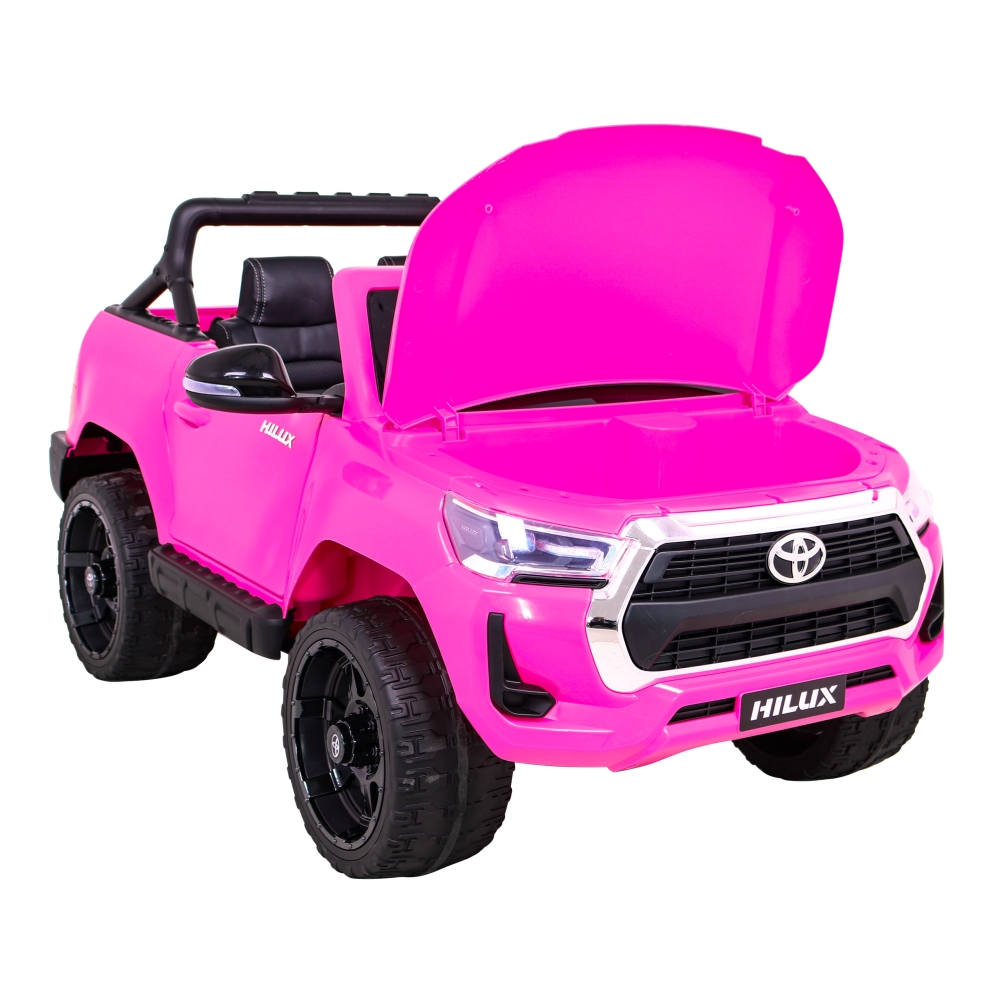 Elektromobilis Toyota Hilux 4x4, Pink-Elektromobiliai vaikams, Visureigiai-e-vaikas