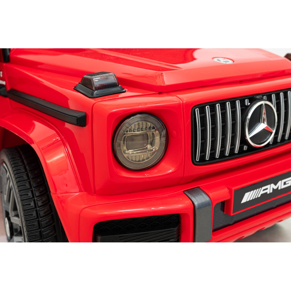 Elektromobilis Mercedes AMG G63, Red-Elektromobiliai vaikams, Visureigiai-e-vaikas