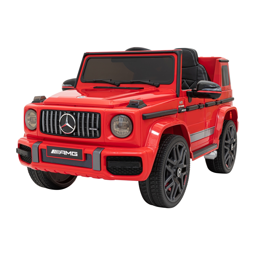 Elektromobilis Mercedes AMG G63, Red-Elektromobiliai vaikams, Visureigiai-e-vaikas