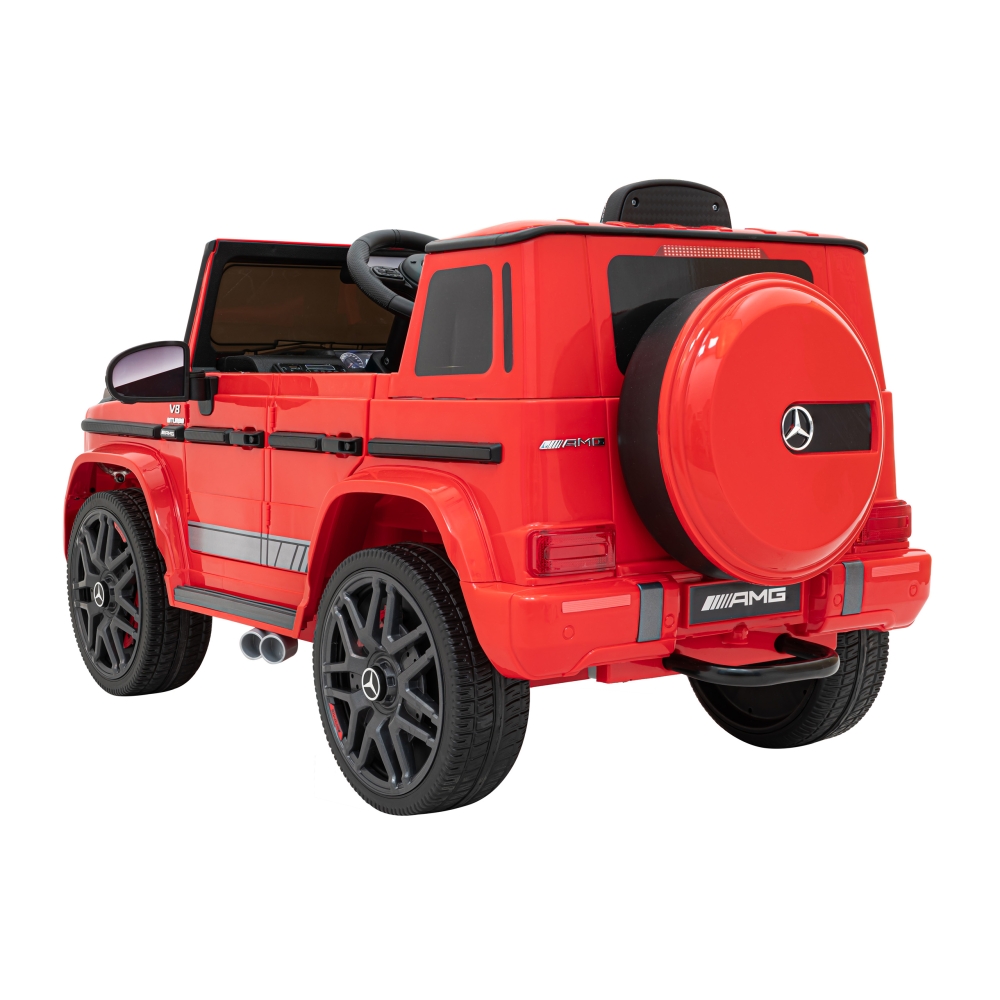 Elektromobilis Mercedes AMG G63, Red-Elektromobiliai vaikams, Visureigiai-e-vaikas