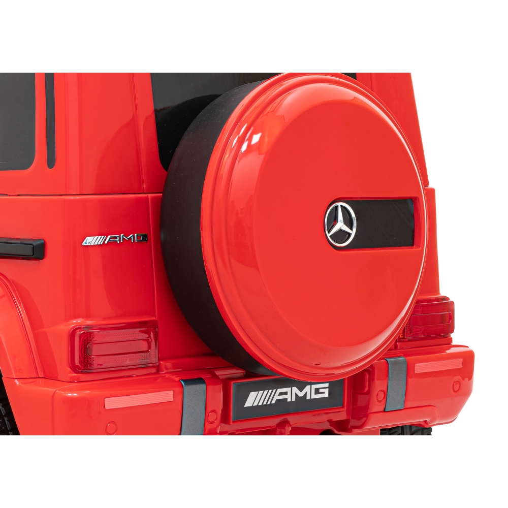 Elektromobilis Mercedes AMG G63, Red-Elektromobiliai vaikams, Visureigiai-e-vaikas