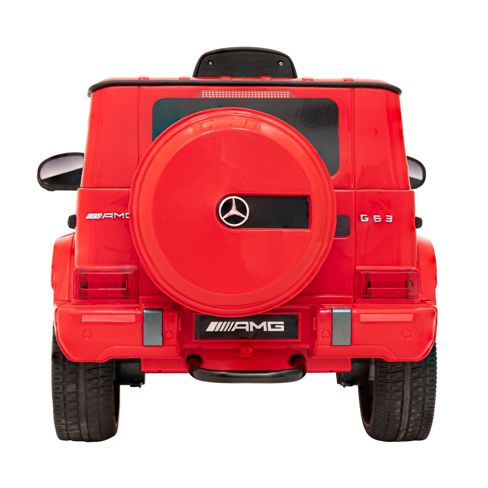 Elektromobilis Mercedes AMG G63, Red-Elektromobiliai vaikams, Visureigiai-e-vaikas