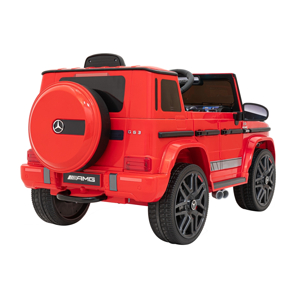 Elektromobilis Mercedes AMG G63, Red-Elektromobiliai vaikams, Visureigiai-e-vaikas