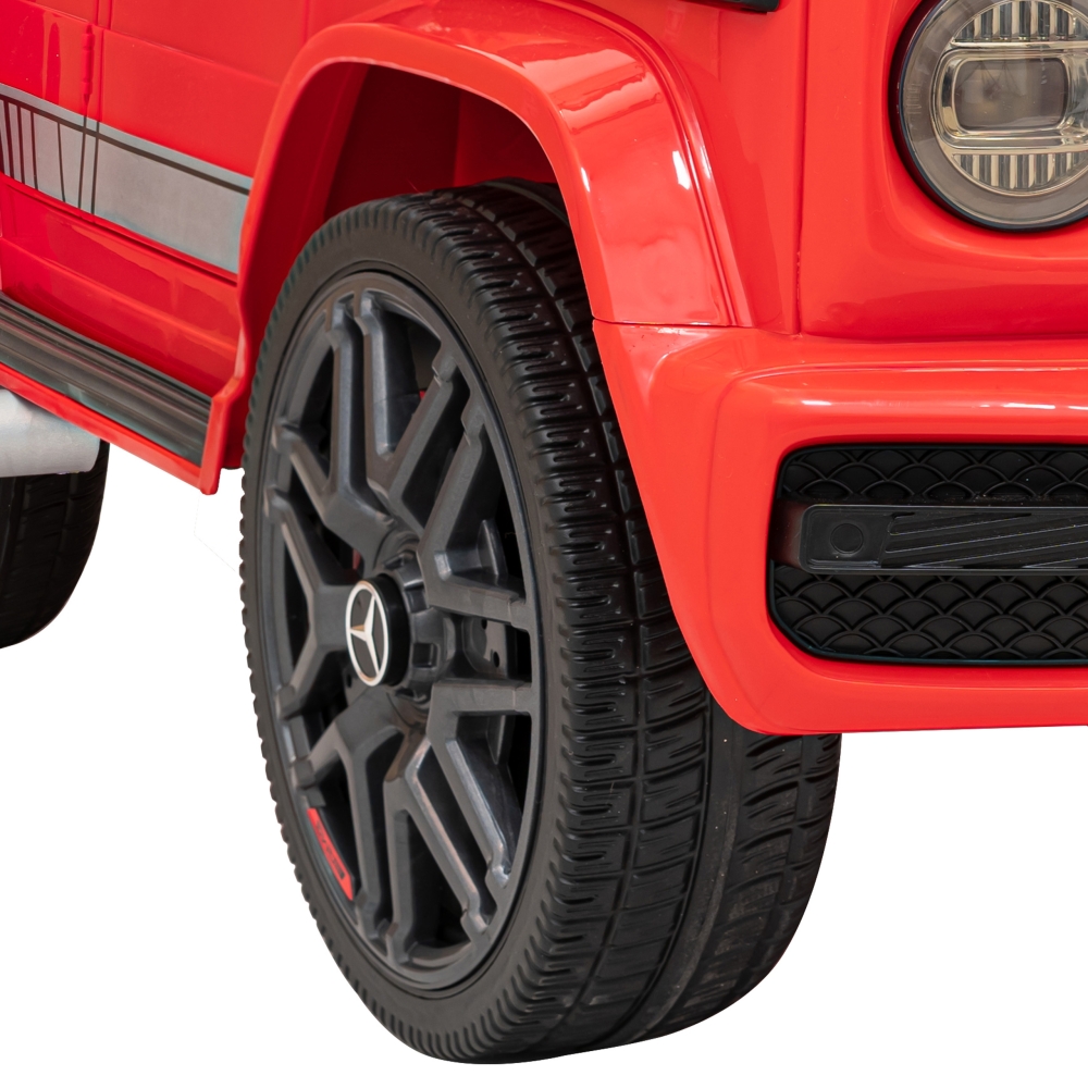 Elektromobilis Mercedes AMG G63, Red-Elektromobiliai vaikams, Visureigiai-e-vaikas