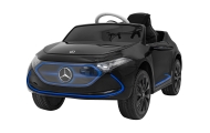 Mercedes Benz AMG EQA dla dzieci Czarny + Pilot + 5-punktowe pasy + EVA + Wyświetlacz MP3 + LED