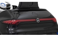 Mercedes Benz AMG EQA dla dzieci Czarny + Pilot + 5-punktowe pasy + EVA + Wyświetlacz MP3 + LED