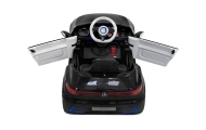 Mercedes Benz AMG EQA dla dzieci Czarny + Pilot + 5-punktowe pasy + EVA + Wyświetlacz MP3 + LED