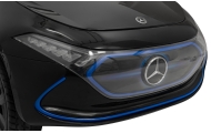 Mercedes Benz AMG EQA dla dzieci Czarny + Pilot + 5-punktowe pasy + EVA + Wyświetlacz MP3 + LED