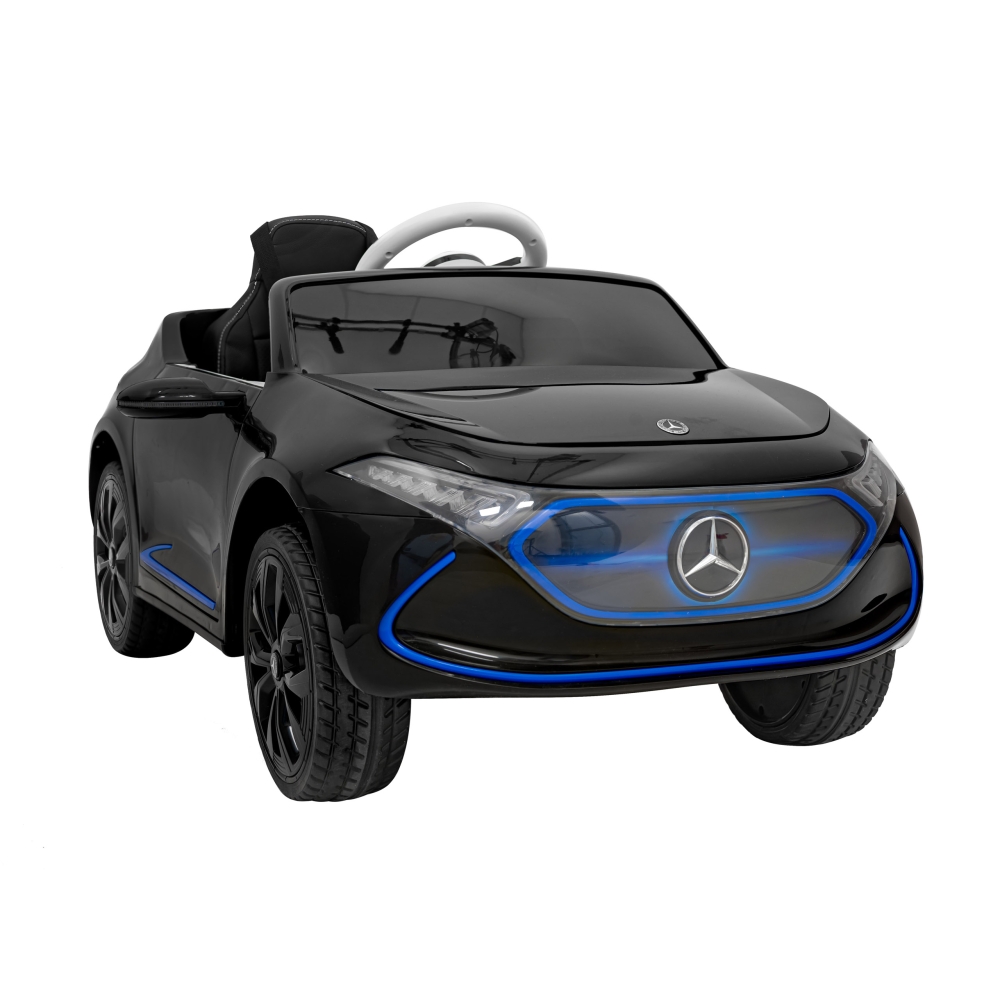 Elektromobilis Mercedes Benz AMG EQA, juodas-Elektromobiliai vaikams, Mašinos-e-vaikas