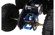Quad HIPERFECT na akumulator Niebieski 35km/h + Silnik 1000W + Koła pompowane + Regulacja siedzenia