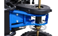 Quad HIPERFECT na akumulator Niebieski 35km/h + Silnik 1000W + Koła pompowane + Regulacja siedzenia