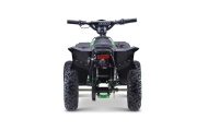 Quad HIPERFECT na akumulator Zielony 35km/h + Silnik bezszczotkowy 1000W + Koła pompowane + Regulacja siedzenia