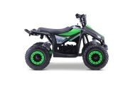 Quad HIPERFECT na akumulator Zielony 35km/h + Silnik bezszczotkowy 1000W + Koła pompowane + Regulacja siedzenia