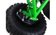 Quad HIPERFECT na akumulator Zielony 35km/h + Silnik bezszczotkowy 1000W + Koła pompowane + Regulacja siedzenia