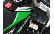 Quad HIPERFECT na akumulator Zielony 35km/h + Silnik bezszczotkowy 1000W + Koła pompowane + Regulacja siedzenia