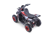 Quad HIPERFECT na akumulator Czerwony 35km/h + Silnik bezszczotkowy 1000W + Koła pompowane + Regulacja siedzenia