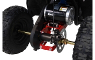 Quad HIPERFECT na akumulator Czerwony 35km/h + Silnik bezszczotkowy 1000W + Koła pompowane + Regulacja siedzenia