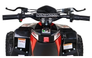 Quad HIPERFECT na akumulator Czerwony 35km/h + Silnik bezszczotkowy 1000W + Koła pompowane + Regulacja siedzenia