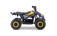 Quad HIPERFECT na akumulator Żółty 35km/h + Silnik bezszczotkowy 1000W + Koła pompowane + Regulacja siedzenia