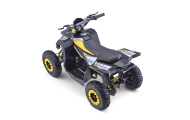 Quad HIPERFECT na akumulator Żółty 35km/h + Silnik bezszczotkowy 1000W + Koła pompowane + Regulacja siedzenia