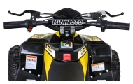 Quad HIPERFECT na akumulator Żółty 35km/h + Silnik bezszczotkowy 1000W + Koła pompowane + Regulacja siedzenia