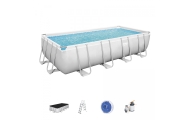 Basen stelażowy Power Steel 6w1 BESTWAY 549x274x122 18x9FT + Pompa piaskowa