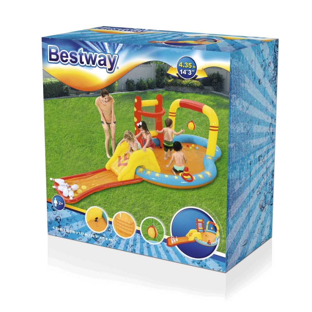 Pripučiama mažųjų čempionų žaidimų aikštelė BESTWAY 435x213x117