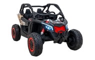 Elektrinis Buggy Maverick Turbo RR, Black-Elektromobiliai vaikams, Keturračiai ir bagiai-e-vaikas