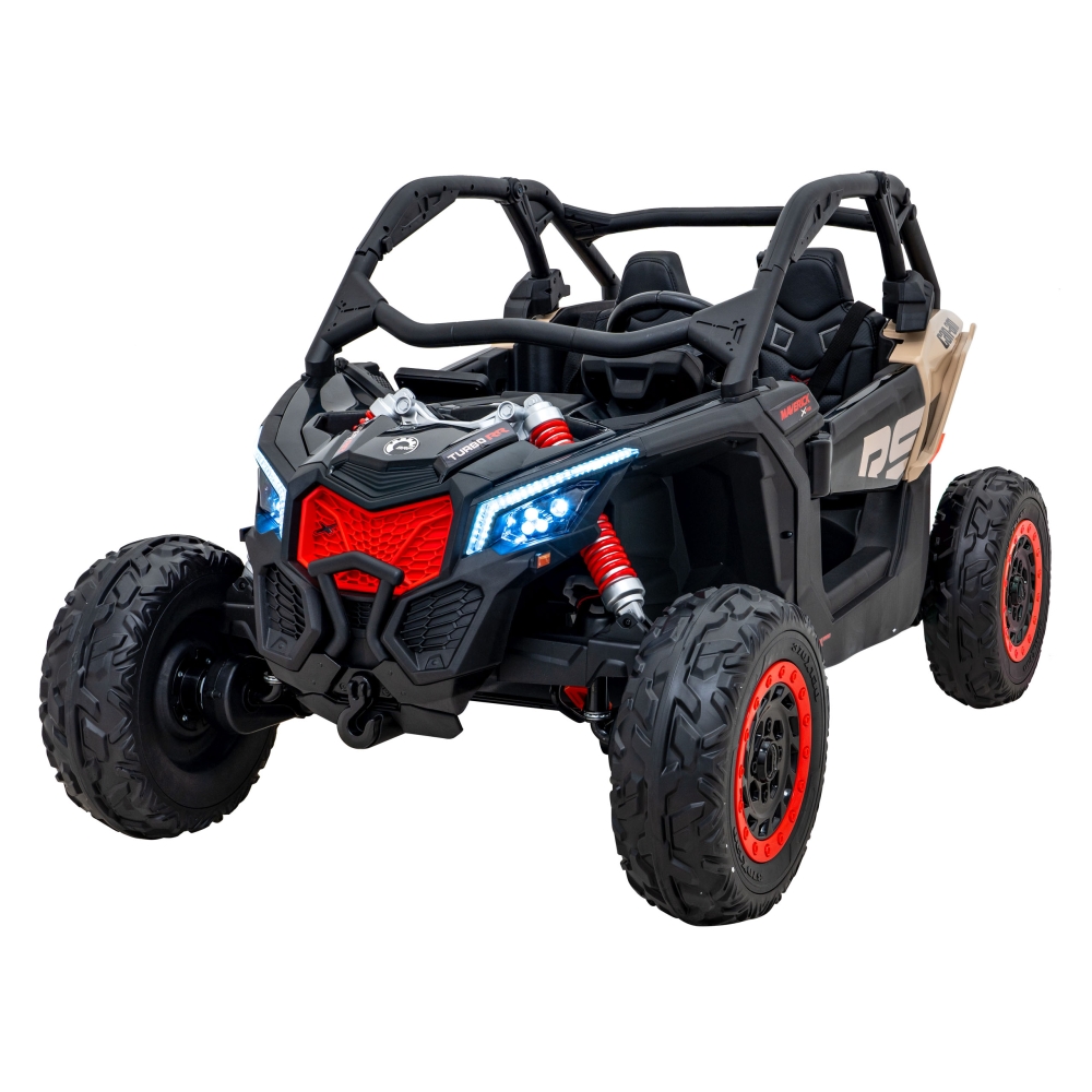 Elektrinis Buggy Maverick Turbo RR, Black-Elektromobiliai vaikams, Keturračiai ir bagiai-e-vaikas
