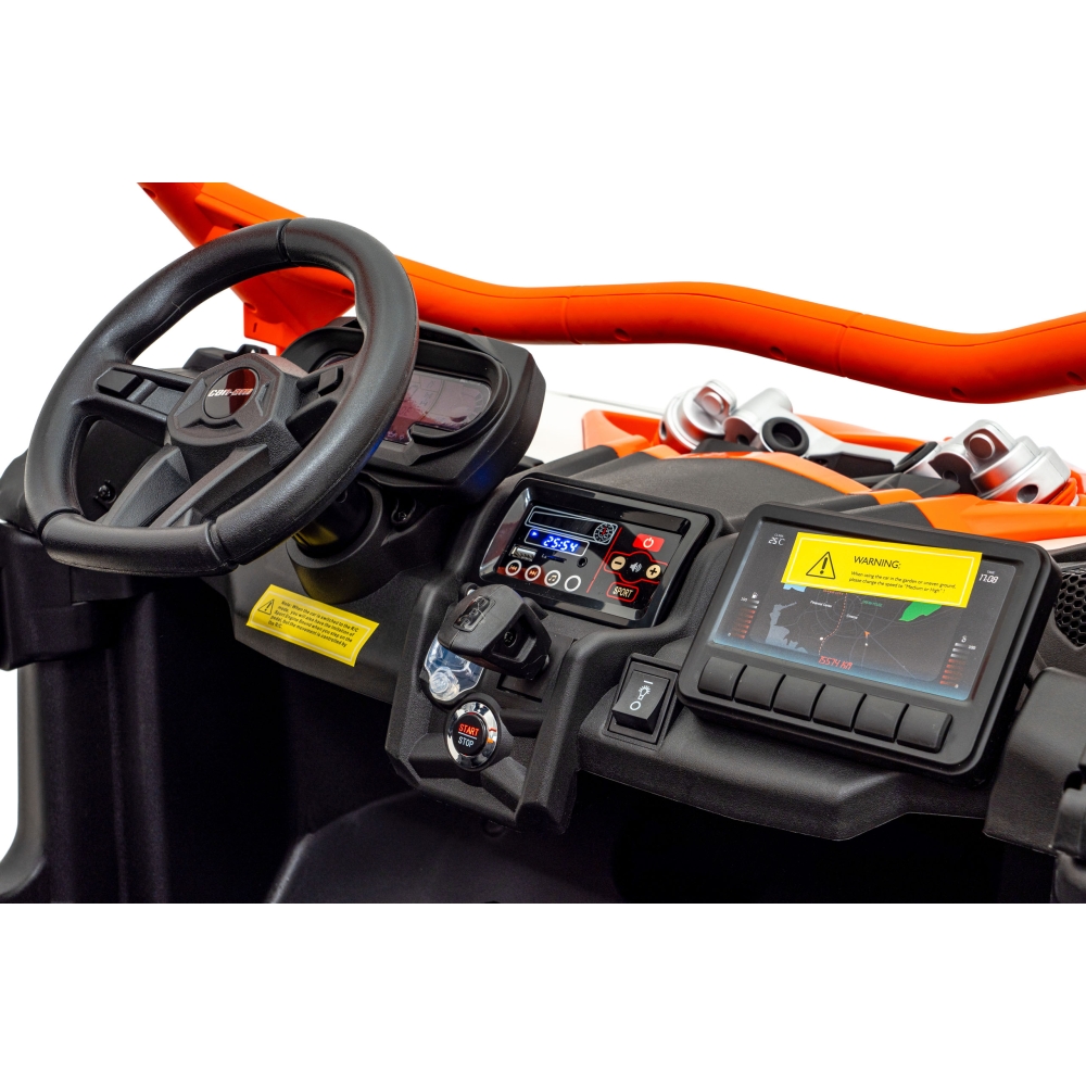 Elektrinis Buggy Maverick Turbo RR, Orange-Elektromobiliai vaikams, Keturračiai ir bagiai-e-vaikas