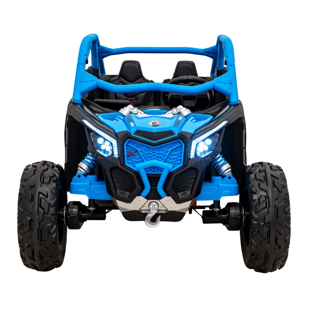 Elektrinis Buggy Maverick Turbo RR, Blue-Elektromobiliai vaikams, Keturračiai ir bagiai-e-vaikas
