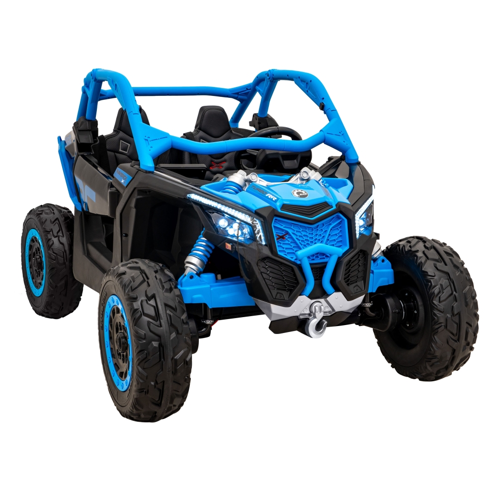 Elektrinis Buggy Maverick Turbo RR, Blue-Elektromobiliai vaikams, Keturračiai ir bagiai-e-vaikas