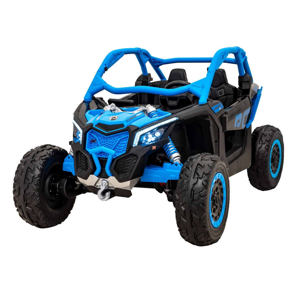 Elektrinis Buggy Maverick Turbo RR, Blue-Elektromobiliai vaikams, Keturračiai ir bagiai-e-vaikas