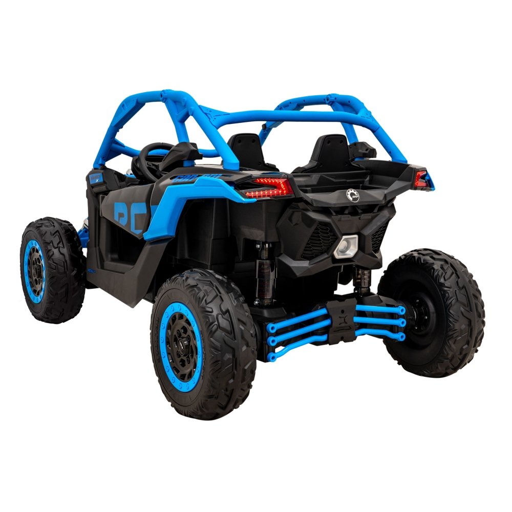Elektrinis Buggy Maverick Turbo RR, Blue-Elektromobiliai vaikams, Keturračiai ir bagiai-e-vaikas