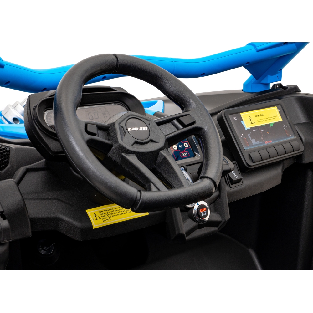 Elektrinis Buggy Maverick Turbo RR, Blue-Elektromobiliai vaikams, Keturračiai ir bagiai-e-vaikas