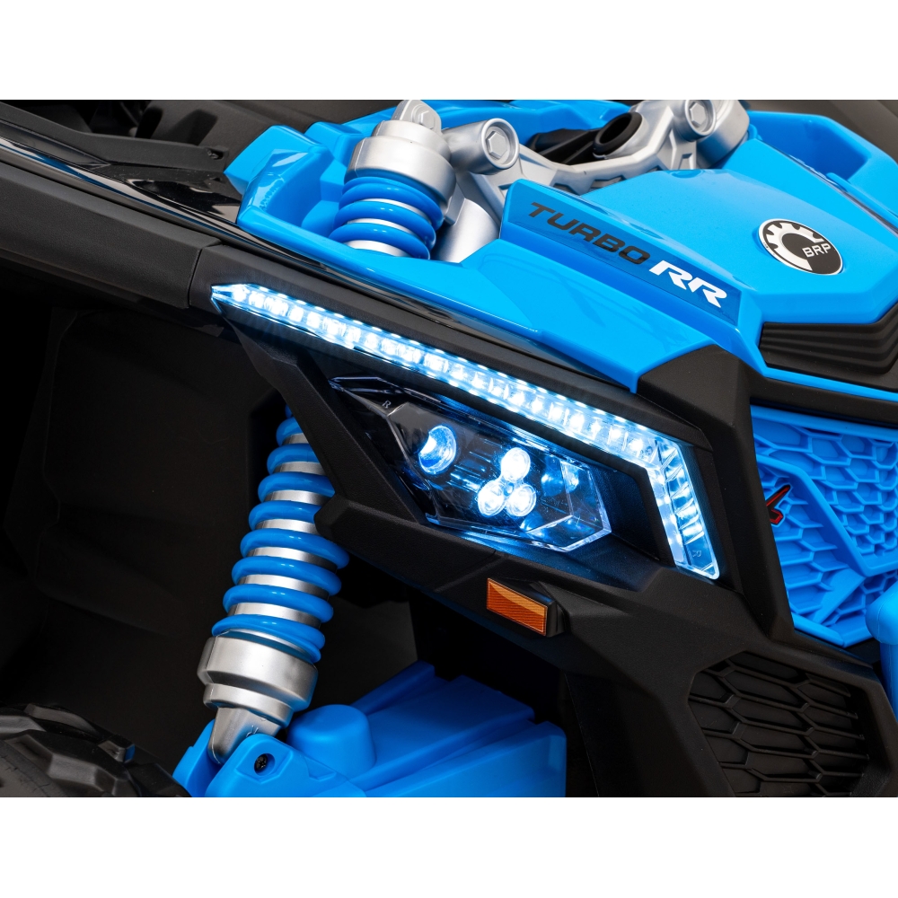 Elektrinis Buggy Maverick Turbo RR, Blue-Elektromobiliai vaikams, Keturračiai ir bagiai-e-vaikas