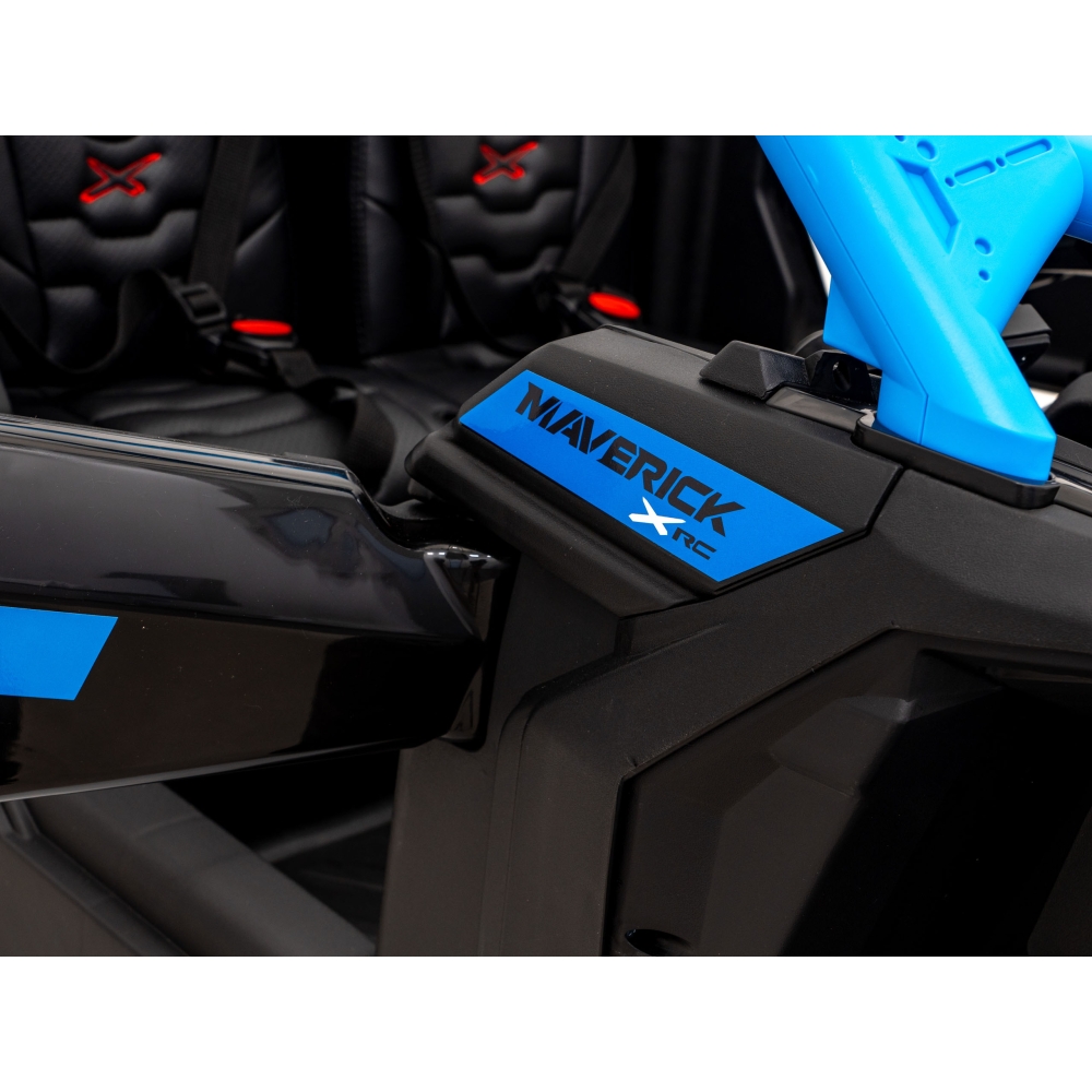 Elektrinis Buggy Maverick Turbo RR, Blue-Elektromobiliai vaikams, Keturračiai ir bagiai-e-vaikas