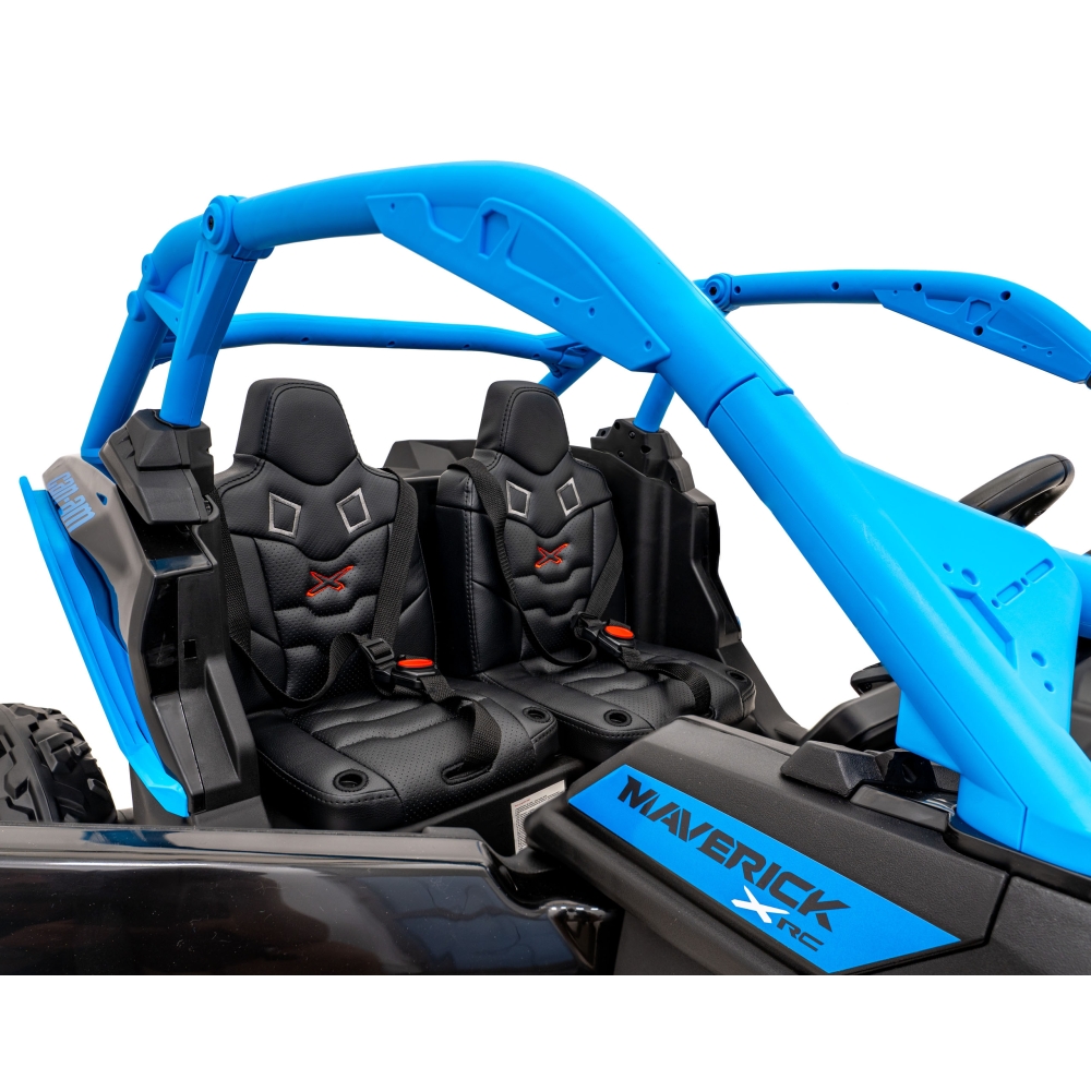 Elektrinis Buggy Maverick Turbo RR, Blue-Elektromobiliai vaikams, Keturračiai ir bagiai-e-vaikas