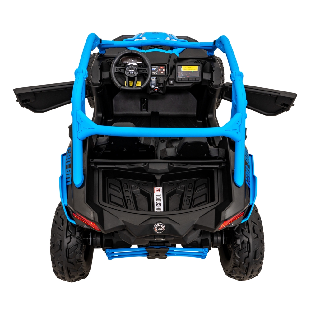 Elektrinis Buggy Maverick Turbo RR, Blue-Elektromobiliai vaikams, Keturračiai ir bagiai-e-vaikas