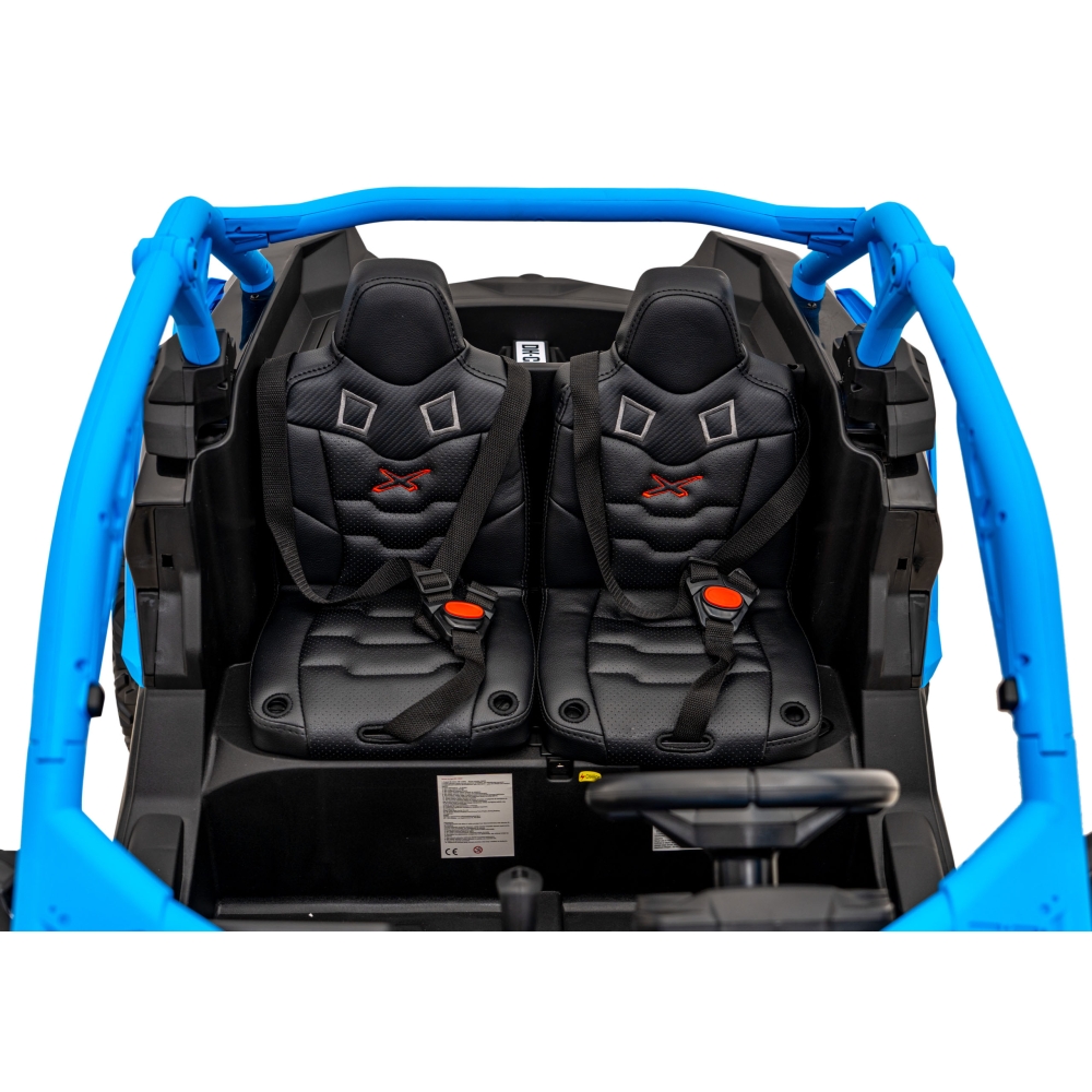 Elektrinis Buggy Maverick Turbo RR, Blue-Elektromobiliai vaikams, Keturračiai ir bagiai-e-vaikas