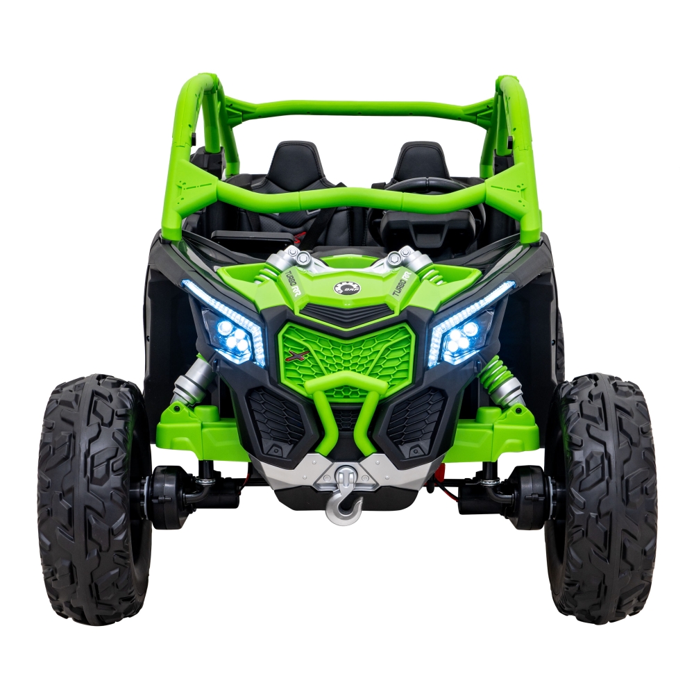 Elektrinis Buggy Maverick Turbo RR, Green-Elektromobiliai vaikams, Keturračiai ir bagiai-e-vaikas