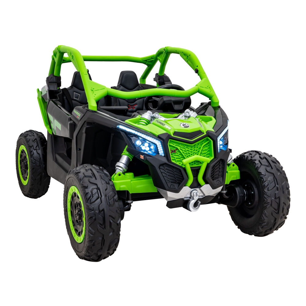 Elektrinis Buggy Maverick Turbo RR, Green-Elektromobiliai vaikams, Keturračiai ir bagiai-e-vaikas