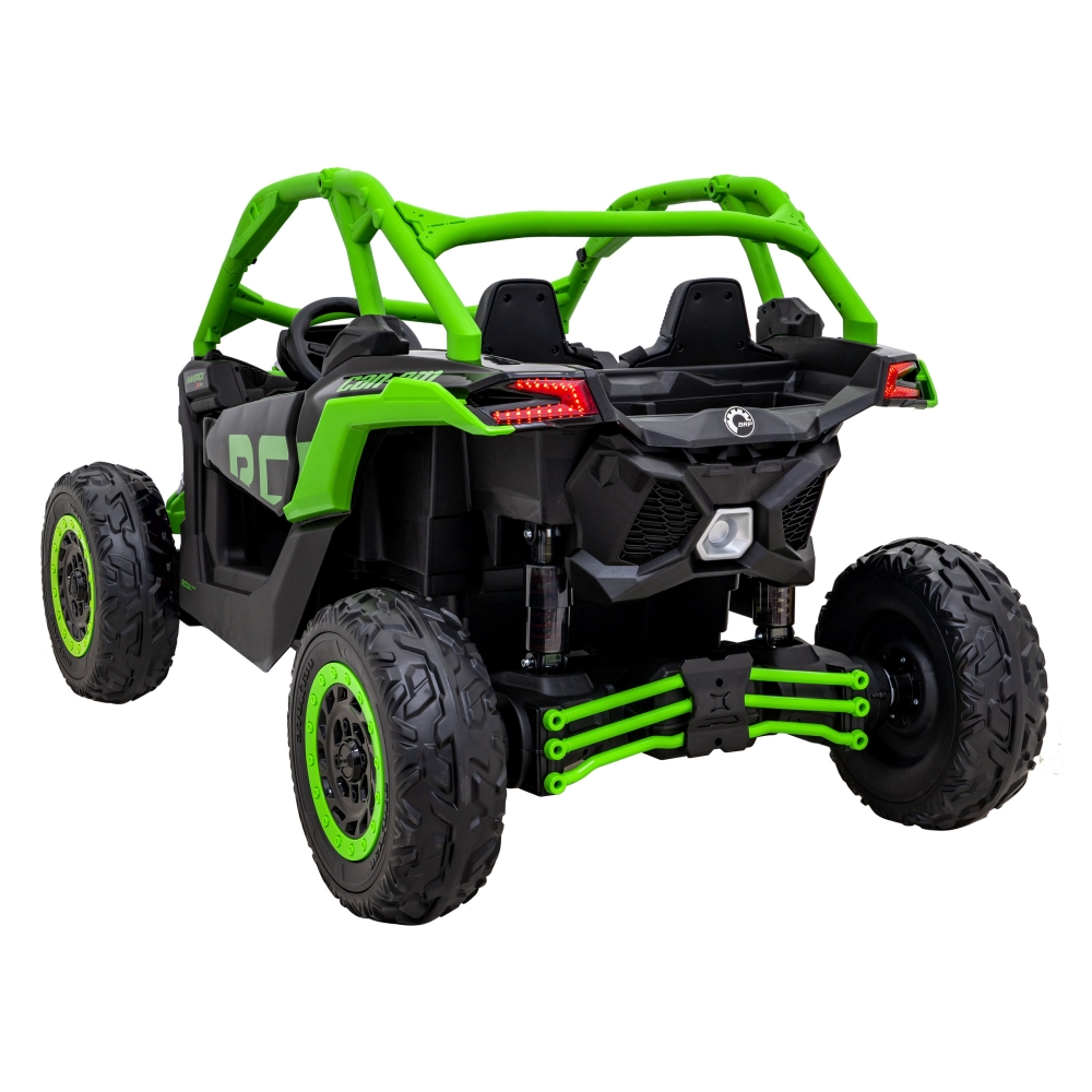 Elektrinis Buggy Maverick Turbo RR, Green-Elektromobiliai vaikams, Keturračiai ir bagiai-e-vaikas